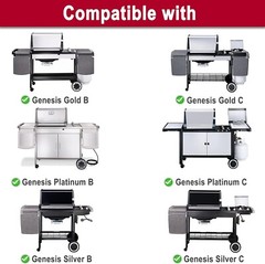 7638 17.5″ Grill Grates for Weber Spirit I & II 300 Genesis Silver B/C Gold B/C