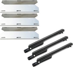 Jenn Air Gas Grill Parts Grill Repair Kit Replacement Heat Plates Burners 3 Pack