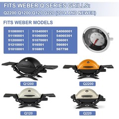 Weber Q Grill Thermometer Replacement 60070