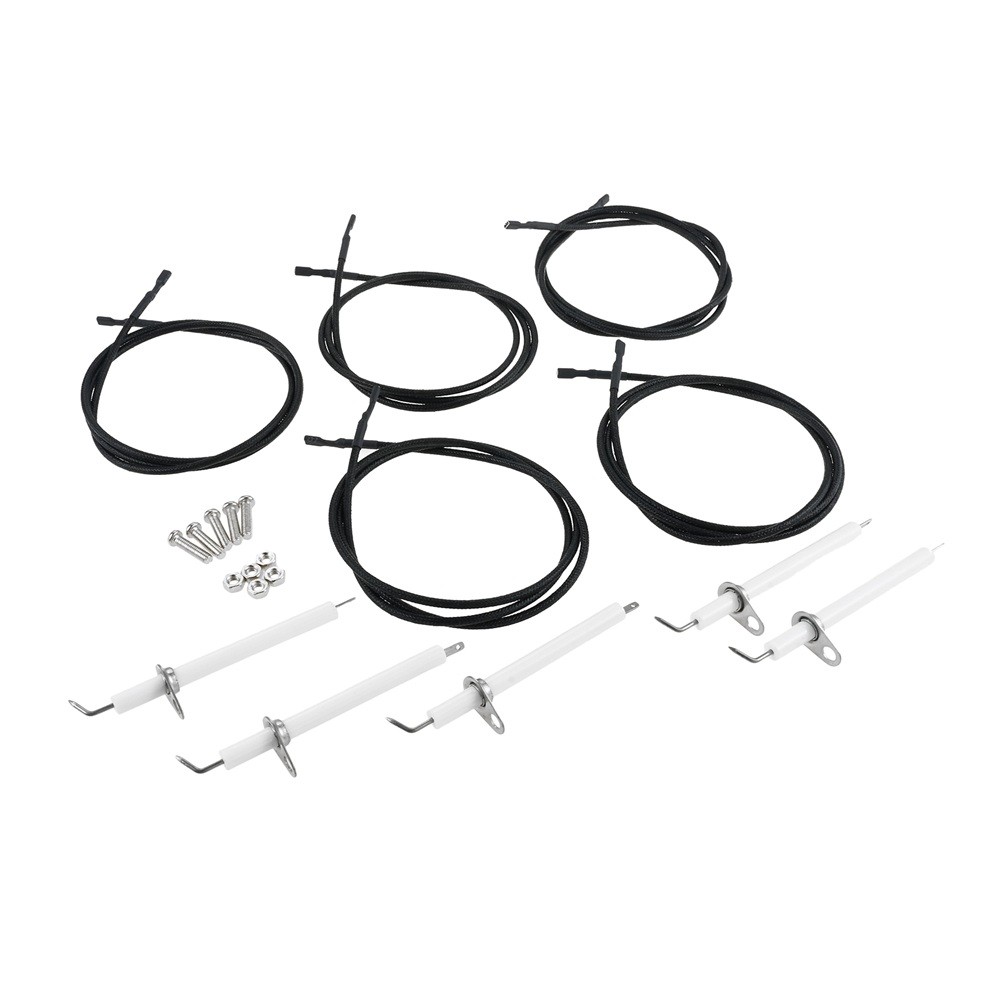 5Set Igniter Electrodes Ignition Wires For Pit BBQ-PRO Grills BQ04022 BQ04028