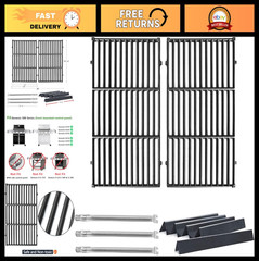 Replacement Parts for Genesis 300 Series Gas Grills – Grill Grates, Burner Tubes