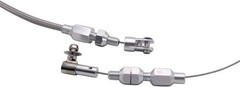 24″ Universal Braided Stainless Steel Throttle Cable Kit for Bikes
