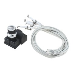 7 Outlets Universal AA Battery Push Button Igniter with Grill Igniter Wires Kit