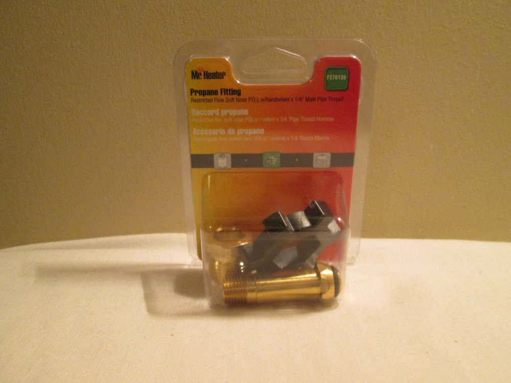 Mr. Heater 1/4″ Male NPT Restricted Flow Soft Nose F276139
