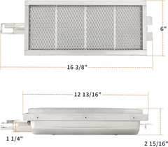 20505 Infrared Searing Burner for Bull Grill Replacement Parts for Bull Angus Br