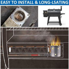 Upgraded Fire Burn Pot Replacement Parts for Pit Boss Pro Series II 1150 1600 Pe