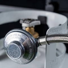 Heavy-Duty Stainless Steel Propane Regulator Hose
