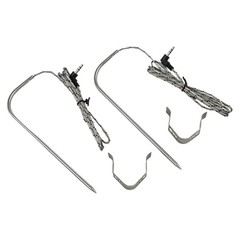 Easy to Use For Traeger Grills Wood Pellet Oven Meat Probe PT1000 2 Pack