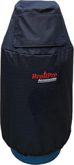 Propane Tank Cover Fits 30-Pound Steel Propane Cylinder Cover for RV Trailer, Bl