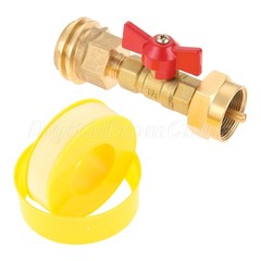 1lb to 20lb Propane Tank Adapter Valve Connector QCC/Type1 For BBQ Grill Propane