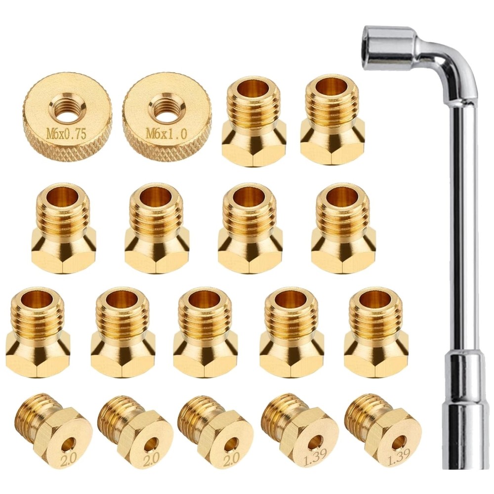 Brass Gas Orifice Nozzle Kit for Blackstone Griddles*-