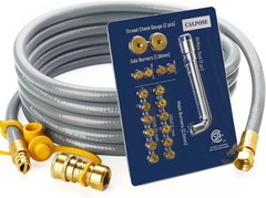 15FT Safe and Easy Natural Gas Conversion Kit for Blackstone 28” & 36” Griddles