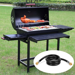 5 Feet Propane Hose Assembly with Both 3/8″ Female Flare for Gas Grill, RV, Heat