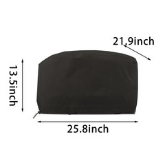 210D 420D Oxford Fabric Grill Cover for 24 5 by 13 by 19 Inch Tabletop Grill