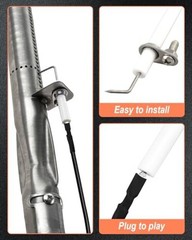Gr2001408-Mm-00 810-6680-s Igniter Kit Electrode Grill Replacement Parts Fit