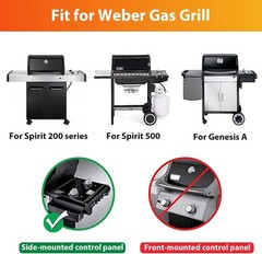 7522 7521 15″ Grill Grates Replacement for Weber Genesis Silver A, Cast Iron Gra