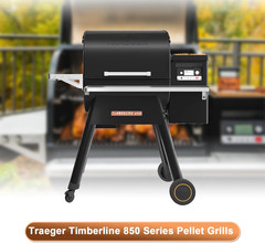 5 Pack Drip Tray Liners for Traeger Timberline 850 Series Pellet Grills, BAC522