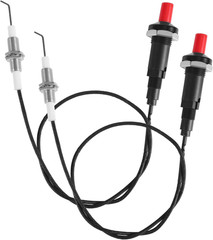 2pcs Piezo BBQ Grill Igniter Push Button Spark Generator w/ Electrode Kit