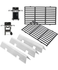 Grill Parts for Weber Spirit II/I 200 – Burners Grates Flavor Bars Replacement