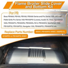 Flame Broiler Kit for Pit Boss PB1600, PB1150, PB1100, PB1000 Series and Pro …