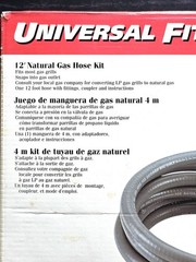 Natural Gas Hose Kit – Universal Fit Char-Broil Gas Grill 12′
