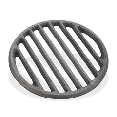 1 Pack Cast Iron Grill Grates, High Heat Grill Grate Replacement [Gray, 5.91”]