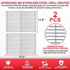 Spirit 300 Grill Grates for Weber Spirit E310 E320 S310 S320 E/S 330 II E/S 310