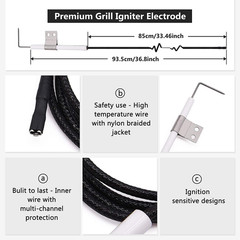 Repuestos para parrilla Nexgrill 4 y 5 quemadores placas acero tubos encendido