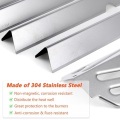 Genesis ii Flavorizer Bars Heat Deflector Replacement Parts for Weber Genesis…