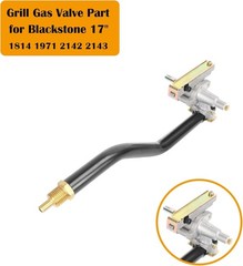 28 Inch Griddle Burner Control Valve with Gas Rail for Blackstone Flat Top