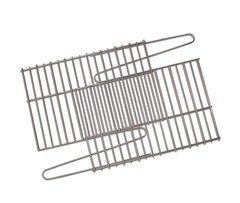 GrillPro 91250 Universal Fit Adjustable Rock Grate, Stainless Steel
