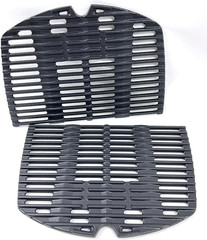 Cast Iron Cooking Grates for Q200 Q220 Q2000 Q2400 Grill 2 Pack