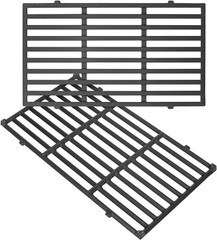 17.5″ Cast Iron Grill Grates Grids Parts for Weber Spirit E210 S210 E220 S210