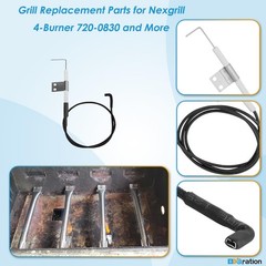 Grill Igniter Kit DHL1285Q For Nexgrill 5Outlet Tact Push Button Parts