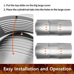 Flame Broiler Kit for Pit Boss Pellet Grills – Slide Cover & Bottom Replacement