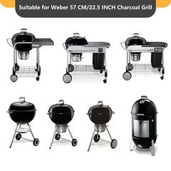 FlameDuty Grill Grates Replacement for Weber 8835, 22.5 inch Charcoal Grills,…