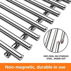 7639 304 Stainless Steel Grill Grates 17.5in for Weber Spirit/Genesis