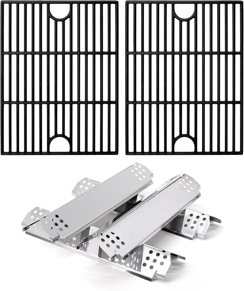 Adviace Grill RPL Parts Nexgrill 720-0830H Heat Plates & Grill Grates NEW (23D)