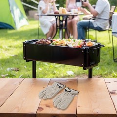 Comfortable For Outdoor Grill Gloves with Non Slip Grip for BBQ Enthusiasts
