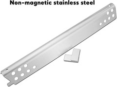 Grill Heat Plate Tent Shield Burner Pipe Crossover Tube Parts Kit for Charbroil