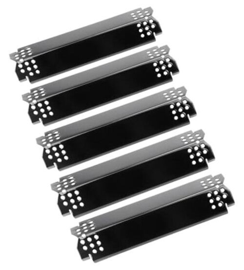 Grill Heat Plates Replacement Parts for 5 Pack Porcelain Steel Heat Plates