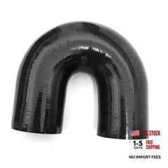 ID 2″ 51mm Coupler Hose U Bend Shape 180 Degree Elbow High Temp (4-Ply)