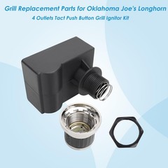 Grill Igniter Kit for Oklahoma Joe’s Longhorn Combo Charcoal Gas Smoker Grill…