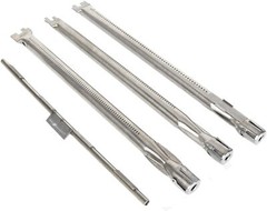 Stainless Steel Burners for Weber 69787 Spirit 300 E310 E320 3 Burner Tubes 18″