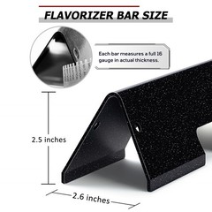 67046 Flavorizer Bars for Weber GS4 Spirit 2 Grill, Porcelain 15.3″, 16 GA