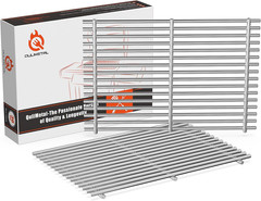 Qulimetal SUS304 Grill Grates for Weber Spirit E-310 and GS4 Spirit II 300 Serie