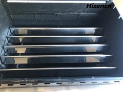 Hisencn 7507 Grill Burner with 7535 Flavorizer Bars for Genesis Silver A,…