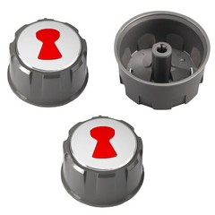 Luclyyasys Upgrade 69893 Grill Control Knobs Compatible Weber Spirit E 310320