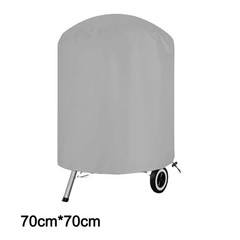 All Season BBQ Outdoor Fire Stove Cover with Secure Drawstring Closure