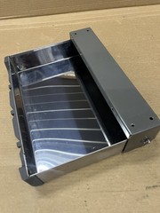 Weber Spirit BBQ Grill Original Stainless Steel Folding Side Table Tray Assembly